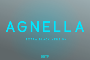 Agnella Extra Black: A Strong Sans Serif for Modern Brand Identity