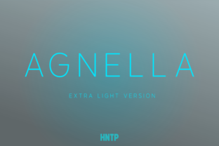 Agnella Extra Light: The Subtle Typeface for Polished Brand Identity