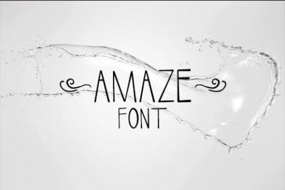 Amaze Typeface: The Versatile Sans Serif for Handmade Brands