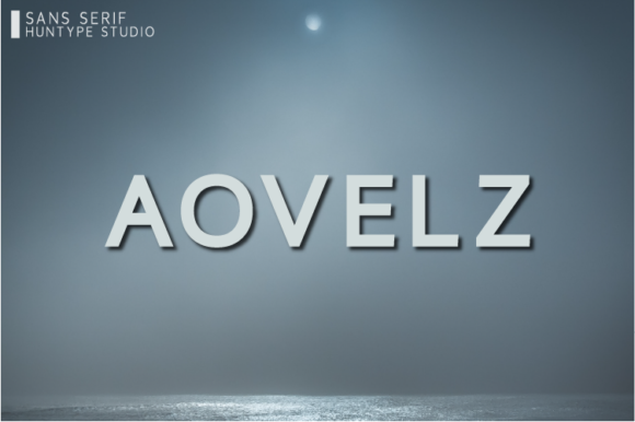 Aovelz: A Contemporary Sans Serif for Modern Editorial Design