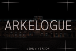 Arkelogue Medium: A Modern Sans Serif for Clean Digital Layouts