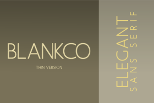 Blankco Outline Thin: A Designer’s Take on Clean, Geometric Typography