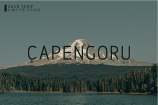Capengoru: The Modern Sans Serif Font for Cohesive Brand Identity