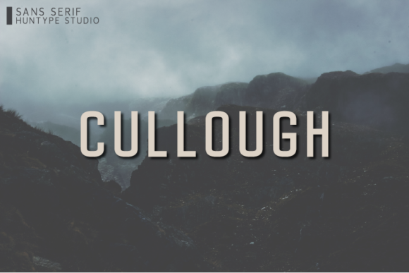 Cullough: A Contemporary Sans Serif Typeface for Modern Web Design