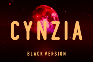 Cynzia Black: The Geometric Typeface for Modern Handmade Brands