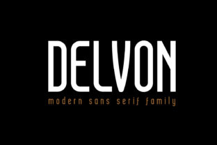 Delvon: A Clean Sans Serif Font for Modern Web Design