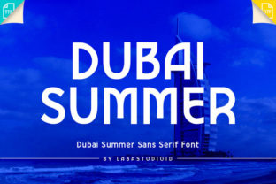 Dubai Summer: A Modern Sans Serif Font for Crafters and Sellers