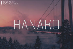 Hanako Typeface: A Sophisticated Sans Serif for Modern Web Design