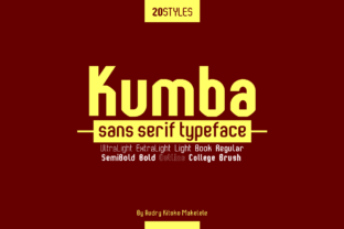 Kumba Typeface: A Modern Sans Serif for Digital Branding