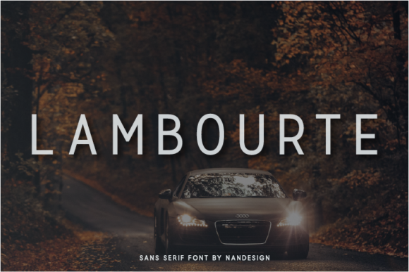 Lambourte: The Clean Sans Serif Font for Polished Brand Identity