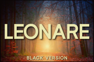 Leonare Black: A Practical Typeface Review for Campaign Design