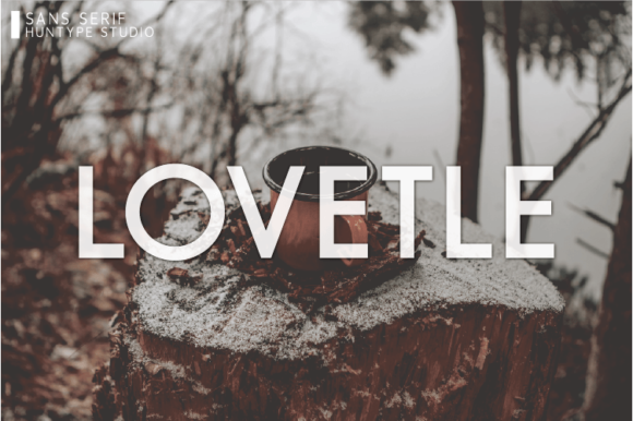 Lovetle: A Clean Sans Serif Font for Crafters and Brand Builders