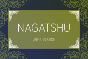 Nagatshu Light: The Modern Sans Serif Typeface for Clear Campaign Messaging