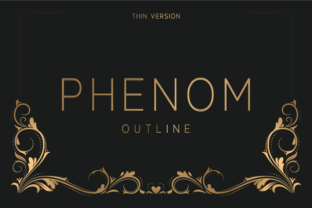 Phenom Outline Thin: A Designer’s Take on Modern Sans Serif Branding