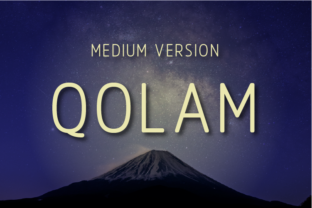 Qolam Medium: The Versatile Sans Serif Typeface for Modern Campaigns