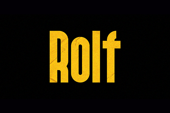Rolf: A Clean Sans Serif Font for Modern Brand Identity
