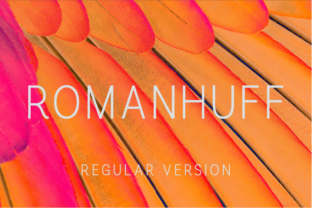 Romanhuff: The Minimalist Typeface for Polished Brand Identity