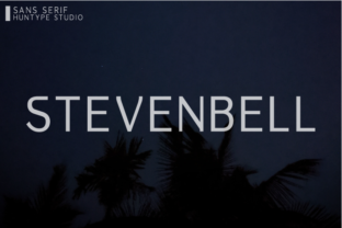 Stevenbell: A Contemporary Sans Serif for Modern Campaigns