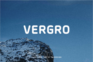 Vergro Typeface Review: A Clean Sans Serif for Modern Brand Identity