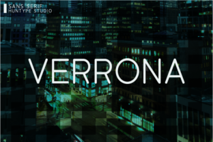 Verrona: The Sophisticated Sans Serif for Modern Editorial Design