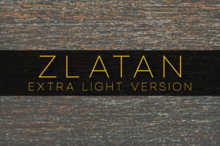 Zlatan Extra Light: A Timeless Sans Serif for Editorial Design